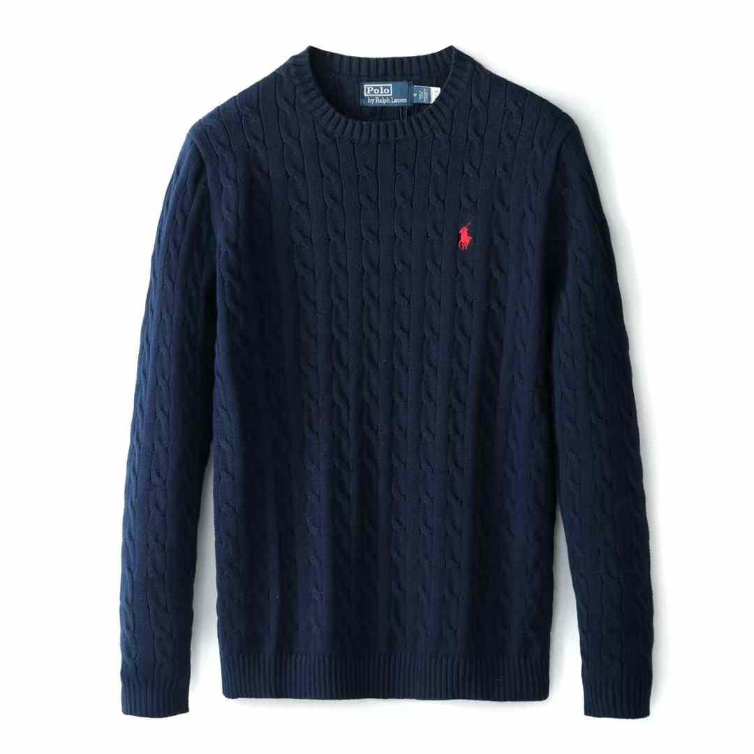 CABLE-KNIT COTTON JUMPER SWEATER - RALPH LAUREN