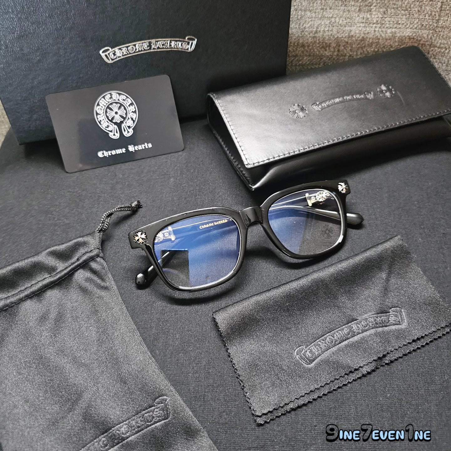 Chrome Heart Glasess Black/Silver