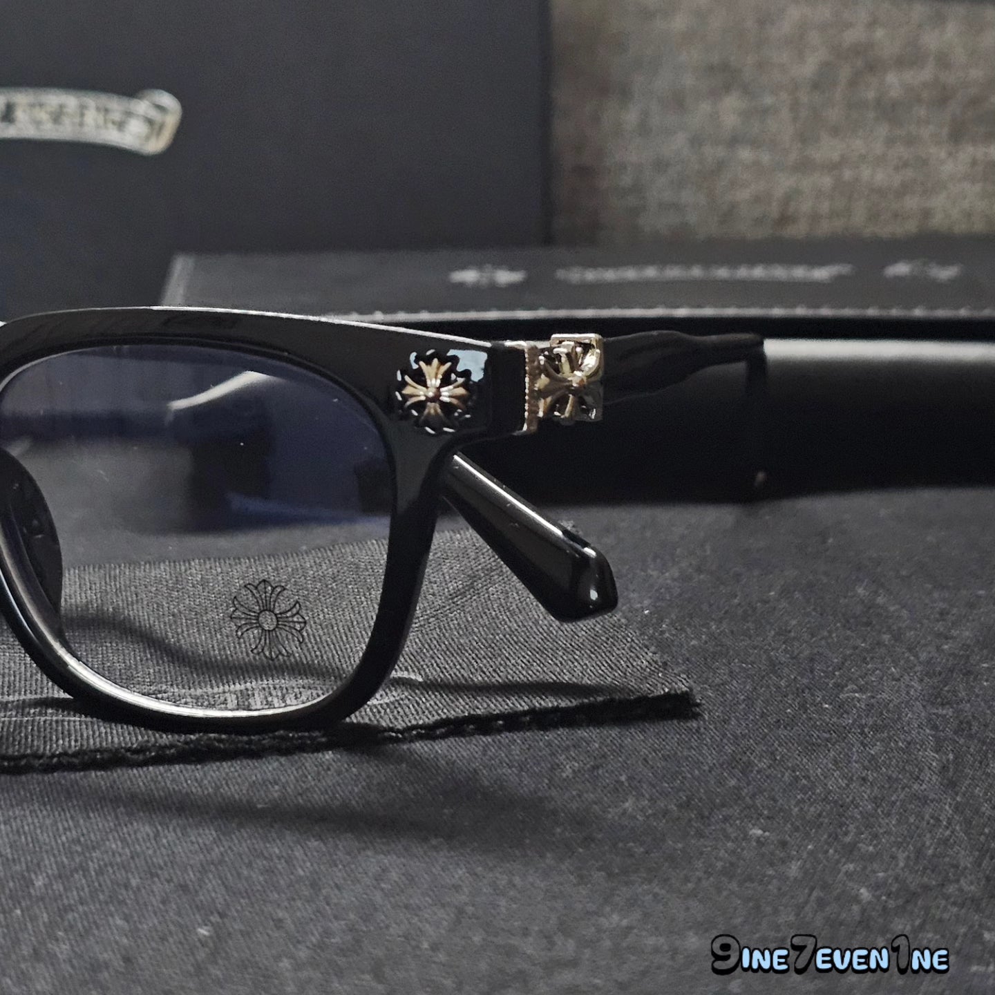 Chrome Heart Glasess Black/Silver