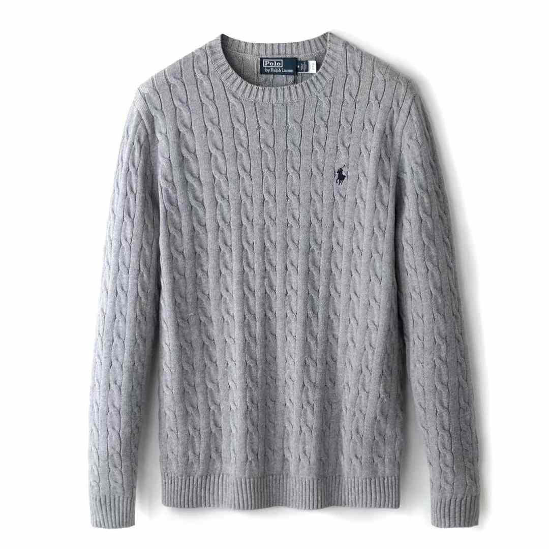 CABLE-KNIT COTTON JUMPER SWEATER - RALPH LAUREN