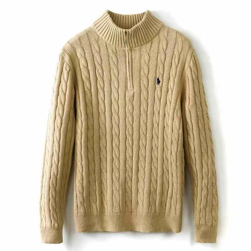 Quarter-Zip Cable-Knit Sweater | RALPH LAUREN |