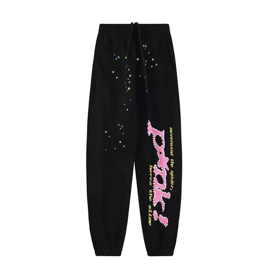 Sp5der Pink Sweatpants