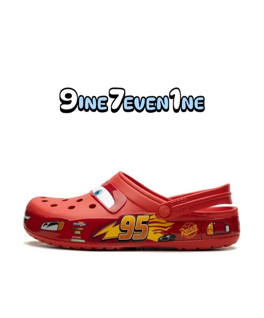 Crocs Disney Pixar Cars Lightning Mcqueen Clogs