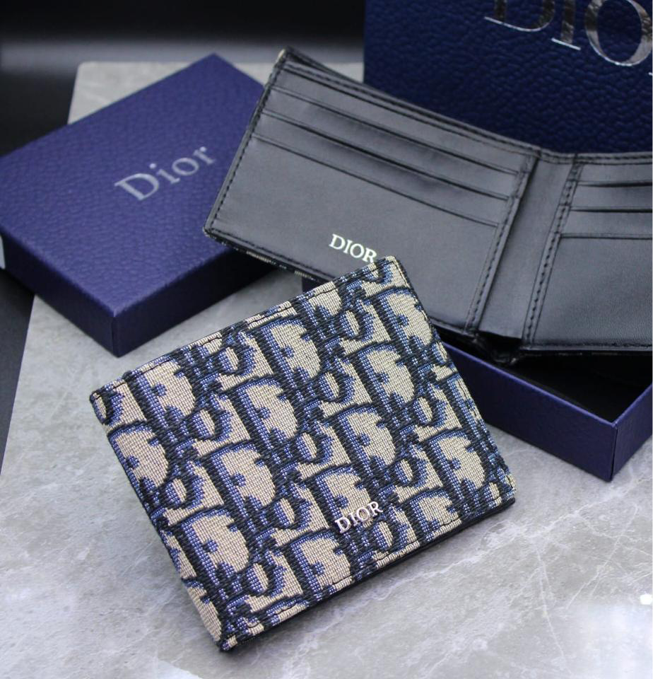 Dior oblique wallet