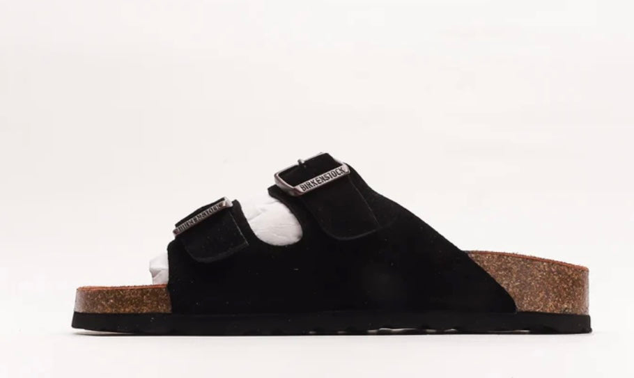 Birkenstock Arizona Soft Footbed Suede Black