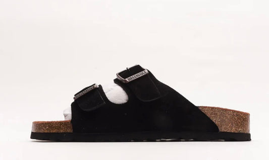 Birkenstock Arizona Soft Footbed Suede Black