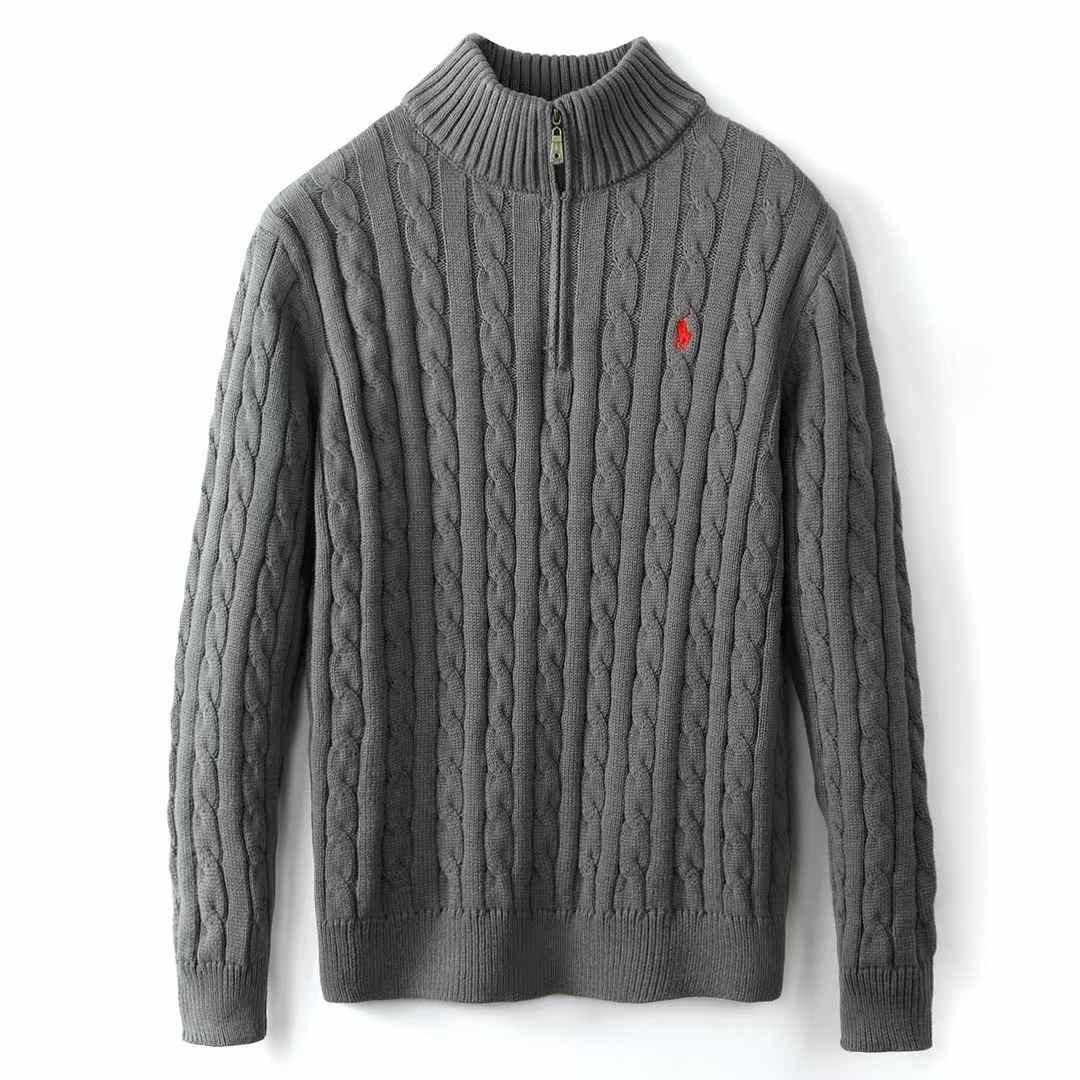 Quarter-Zip Cable-Knit Sweater | RALPH LAUREN |
