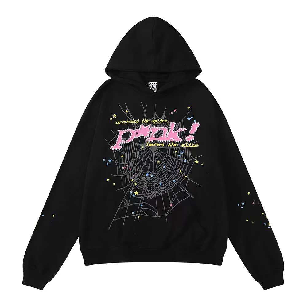 Pink Sp5der Hoodie