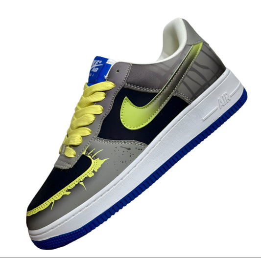 Nike Air force 1 Grey/Neon