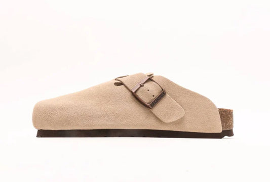 Birkenstock Boston Soft Footbed Duede
Taupe