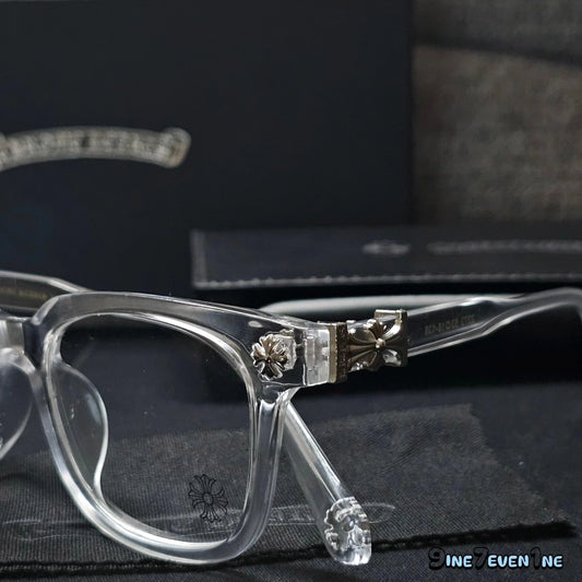Chrome Heart Glasess Clear/Silver